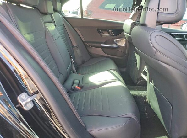 W1KAF4HB3SR297995 2025 MERCEDES-BENZ C Черный Вид задних сидений