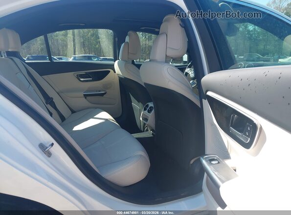 W1KAF4HB4SR298590 2025 MERCEDES-BENZ C-CLASS White Widok naklejki z numerem VIN