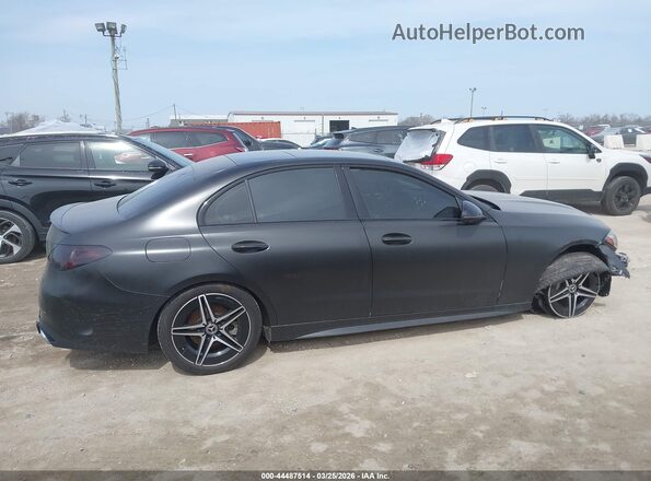 W1KAF4HB8PR083740 2023 MERCEDES-BENZ C-CLASS Silver Widok wnętrza z tyłu