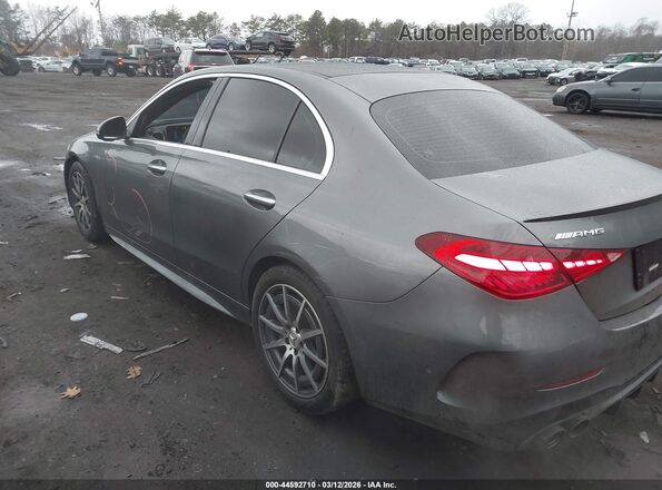 W1KAF8HB4RR159867 2024 MERCEDES-BENZ AMG C 43 Серый Задняя левая четверть