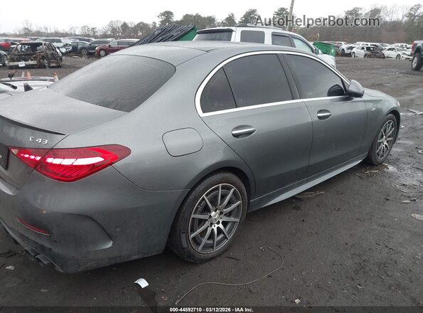 W1KAF8HB4RR159867 2024 MERCEDES-BENZ AMG C 43 Серый Задняя правая четверть