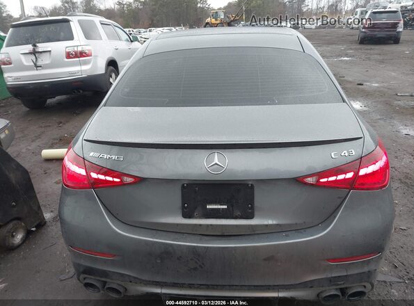 W1KAF8HB4RR159867 2024 MERCEDES-BENZ AMG C 43 Серый 