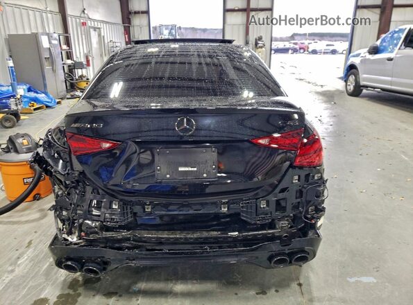 W1KAF8HB7SR271004 2025 MERCEDES-BENZ C Black Rear view
