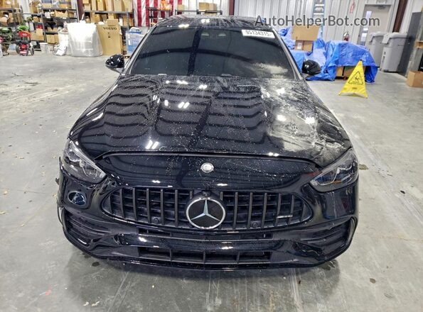 W1KAF8HB7SR271004 2025 MERCEDES-BENZ C Black Front view