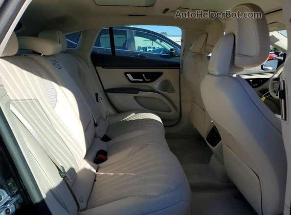 W1KCG2DB1NA012052 2022 MERCEDES-BENZ EQS Black Vista de los asientos traseros
