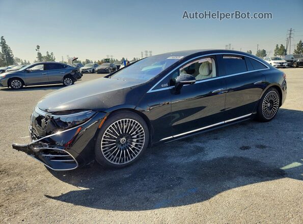 W1KCG2DB2NA012352 2022 MERCEDES-BENZ EQS Black Przód lewy