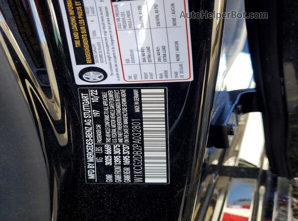 W1KCG2DB2PA032801 2023 MERCEDES-BENZ EQS Black Widok wnętrza 360 stopni