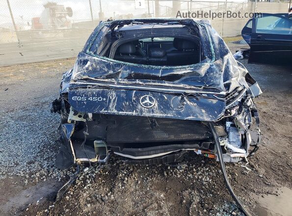 W1KCG2DB2PA032801 2023 MERCEDES-BENZ EQS Black Widok z tyłu