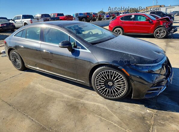 W1KCG2DB7NA013562 2022 MERCEDES-BENZ EQS Gray Przód prawy