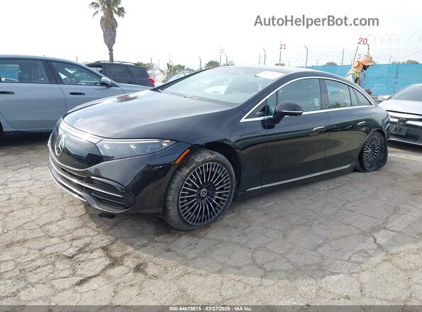 W1KCG2DB7RA047314 2024 MERCEDES-BENZ EQS 450+ Black წინა მარცხენა ხედი სამი მეოთხედიდან