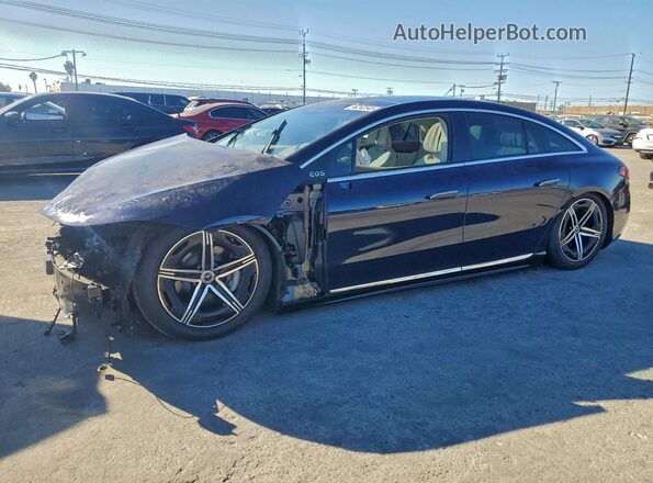 W1KCG2EB9RA049449 2024 MERCEDES-BENZ EQS Синий Передняя левая четверть