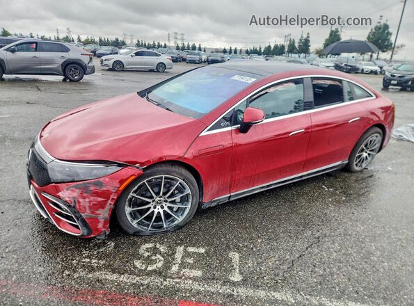 W1KCG4EB9RA045512 2024 MERCEDES-BENZ EQS Красный Передняя левая четверть