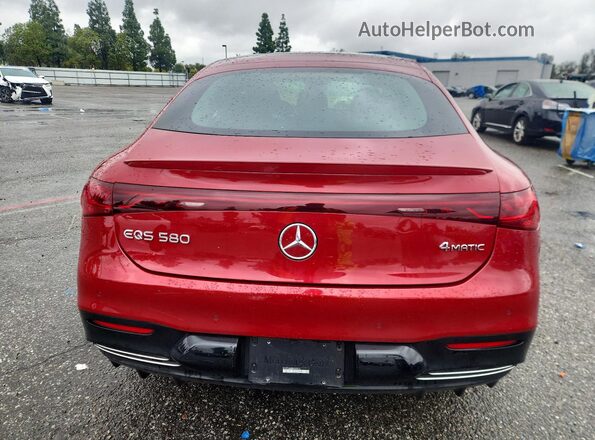 W1KCG4EB9RA045512 2024 MERCEDES-BENZ EQS Красный Вид сзади