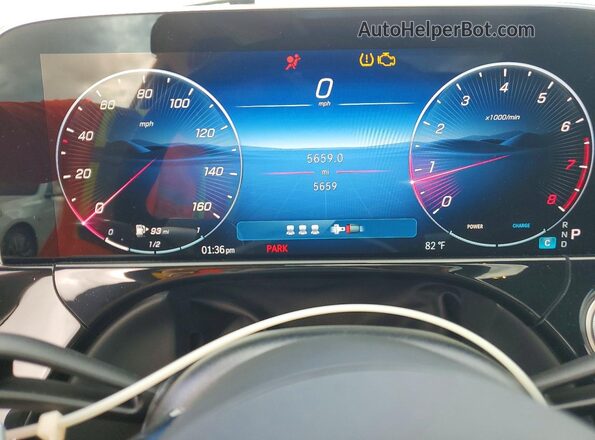 W1KLF4GB9SA170239 2025 MERCEDES-BENZ E Белый Вид щитка приборов