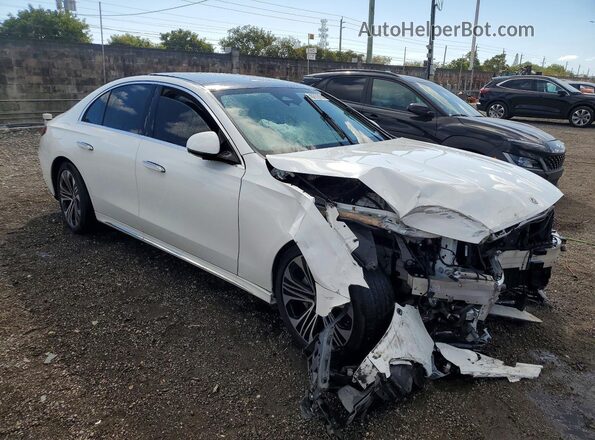 W1KLF4HBXSA146322 2025 MERCEDES-BENZ E Белый Передняя правая четверть