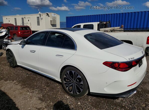 W1KLF4HBXSA146322 2025 MERCEDES-BENZ E Белый Задняя левая четверть