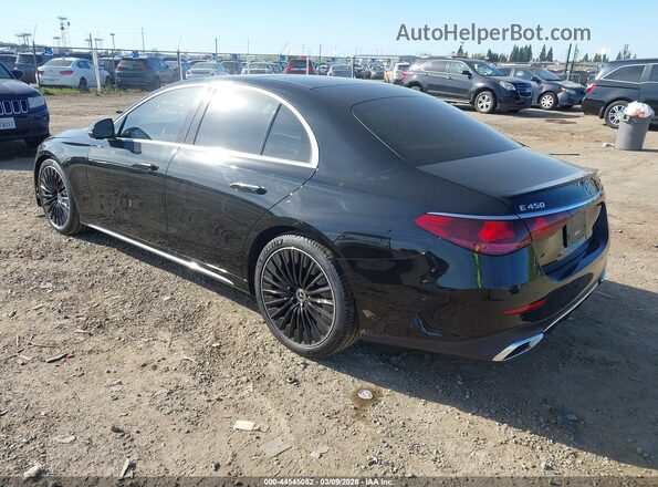 W1KLF6BBXSA089365 2025 MERCEDES-BENZ E-CLASS Черный Задняя левая четверть