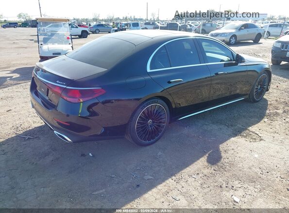 W1KLF6BBXSA089365 2025 MERCEDES-BENZ E-CLASS Черный Задняя правая четверть