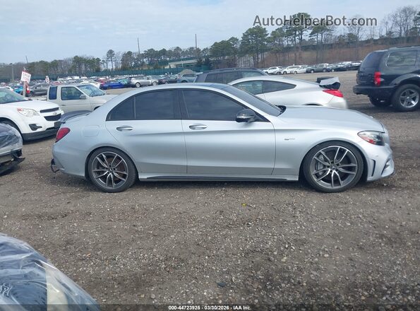 W1KWF6EB2LR603334 2020 MERCEDES-BENZ AMG C 43 Серебряный Вид задней части салона