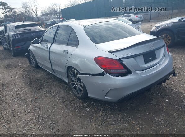 W1KWF6EB2LR603334 2020 MERCEDES-BENZ AMG C 43 Серебряный Задняя левая четверть
