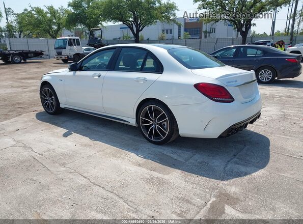 W1KWF6EB7MR642096 2021 MERCEDES-BENZ AMG C 43 White Tył lewy