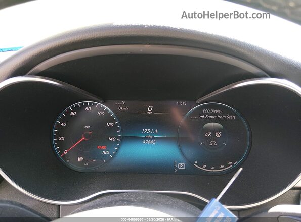 W1KWF8DB2MR651785 2021 MERCEDES-BENZ C-CLASS Black Հետևի նստատեղերի տեսք