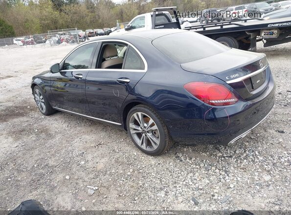 W1KWF8DB3LR598769 2020 MERCEDES-BENZ C-CLASS Синий Задняя левая четверть