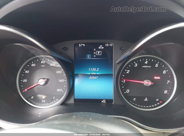 W1KWF8DB3LR598769 2020 MERCEDES-BENZ C-CLASS Синий Вид задних сидений