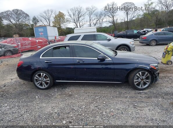 W1KWF8DB3LR598769 2020 MERCEDES-BENZ C-CLASS Синий Панорамный вид салона 360°