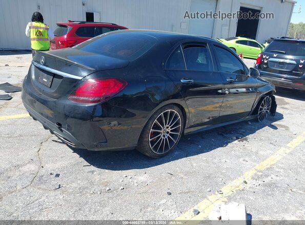 W1KWF8DB3MR613093 2021 MERCEDES-BENZ C-CLASS Black Tył prawy