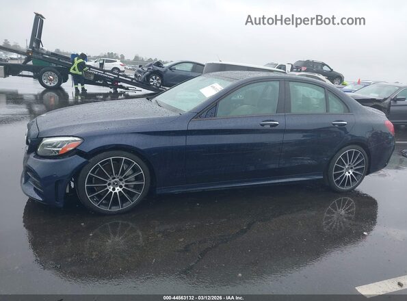 W1KWF8DB7LR582753 2020 MERCEDES-BENZ C-CLASS Синий Панорамный вид салона 360°