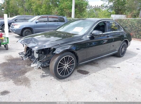 W1KWF8DB7MR644329 2021 MERCEDES-BENZ C-CLASS Черный Передняя левая четверть