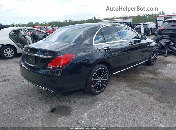 W1KWF8DB7MR644329 2021 MERCEDES-BENZ C-CLASS Черный Задняя правая четверть