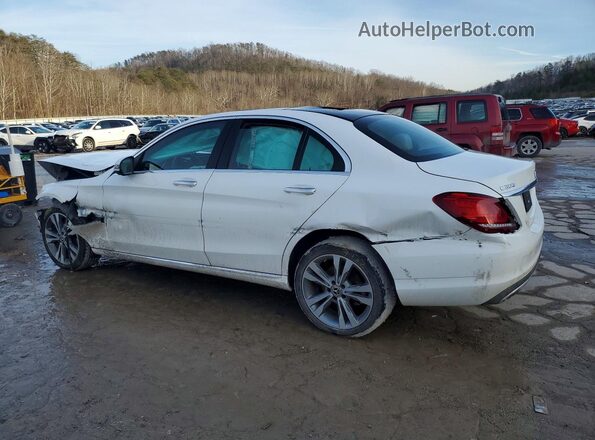 W1KWF8EB0MR631792 2021 MERCEDES-BENZ C White Tył lewy