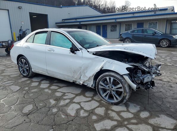 W1KWF8EB0MR631792 2021 MERCEDES-BENZ C White Przód prawy