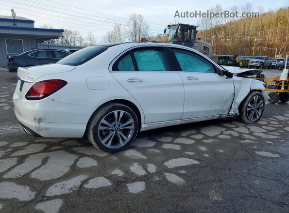 W1KWF8EB0MR631792 2021 MERCEDES-BENZ C White Tył prawy