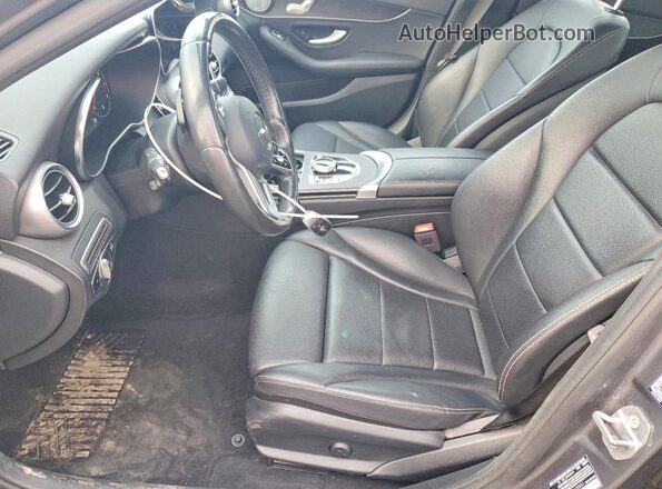 W1KWF8EB3MR635951 2021 MERCEDES-BENZ C Gray Widok wnętrza z przodu