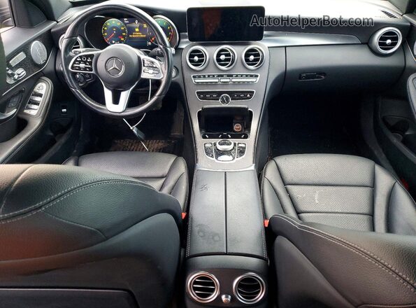 W1KWF8EB3MR635951 2021 MERCEDES-BENZ C Gray Widok deski rozdzielczej