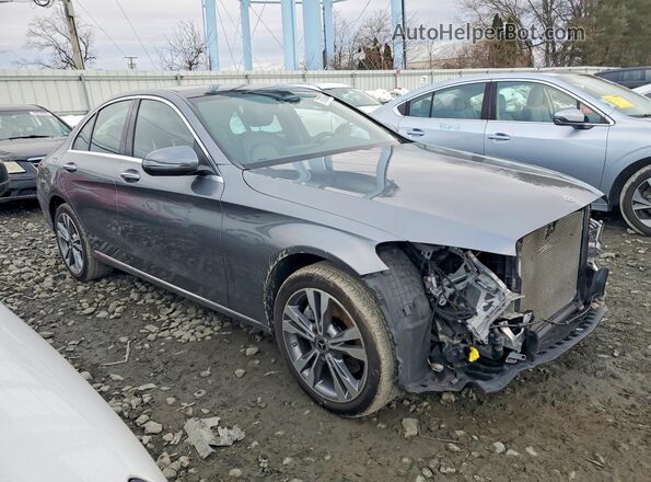 W1KWF8EB3MR635951 2021 MERCEDES-BENZ C Gray Przód prawy