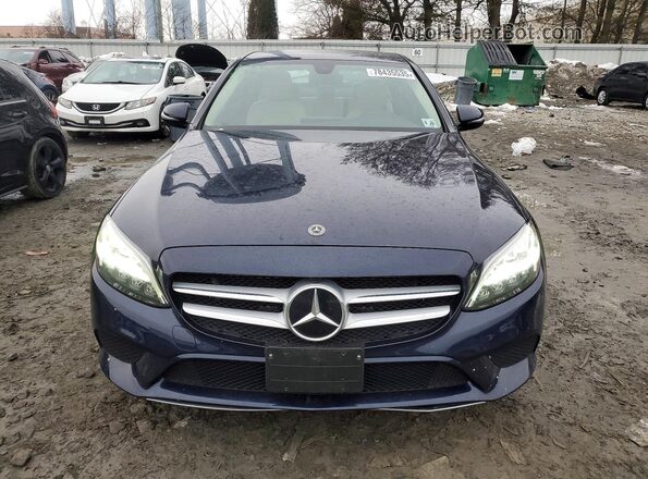 W1KWF8EB4MR649535 2021 MERCEDES-BENZ C Blue Vista frontal