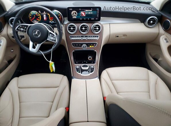 W1KWF8EB4MR649535 2021 MERCEDES-BENZ C Blue Vista del salpicadero