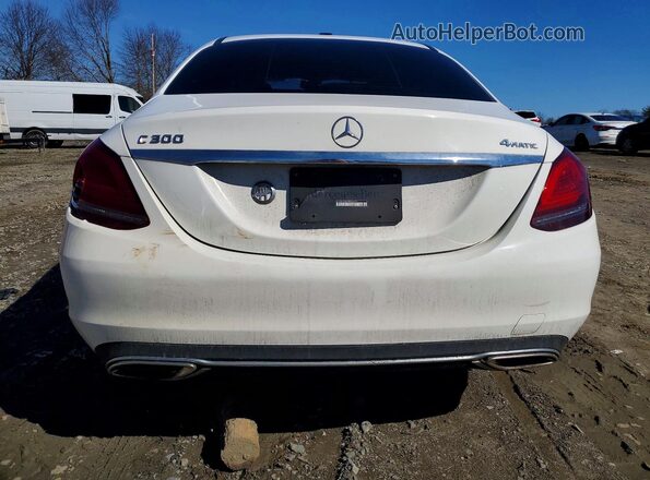 W1KWF8EB6MR634373 2021 MERCEDES-BENZ C Белый Вид сзади