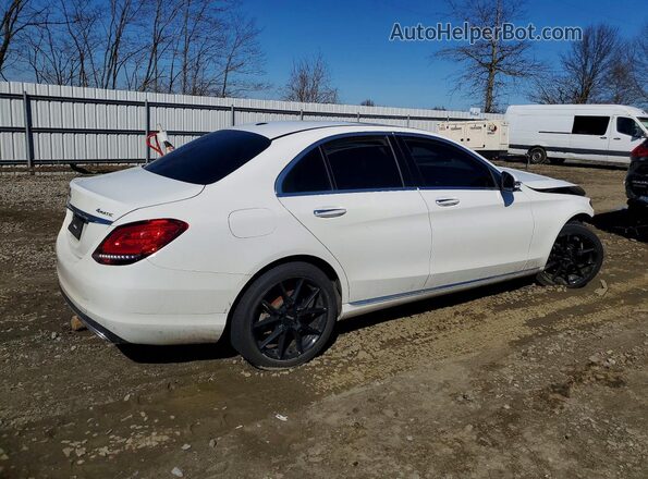 W1KWF8EB6MR634373 2021 MERCEDES-BENZ C Белый Задняя правая четверть