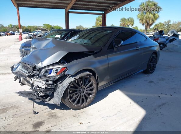 W1KWJ6EB3MG104313 2021 MERCEDES-BENZ AMG C 43 Серый Передняя левая четверть