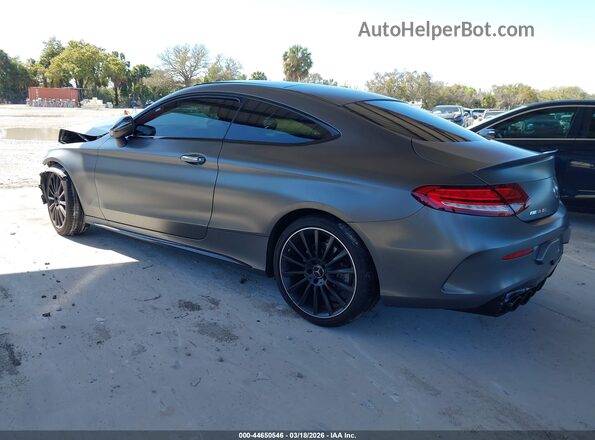 W1KWJ6EB3MG104313 2021 MERCEDES-BENZ AMG C 43 Серый Задняя левая четверть