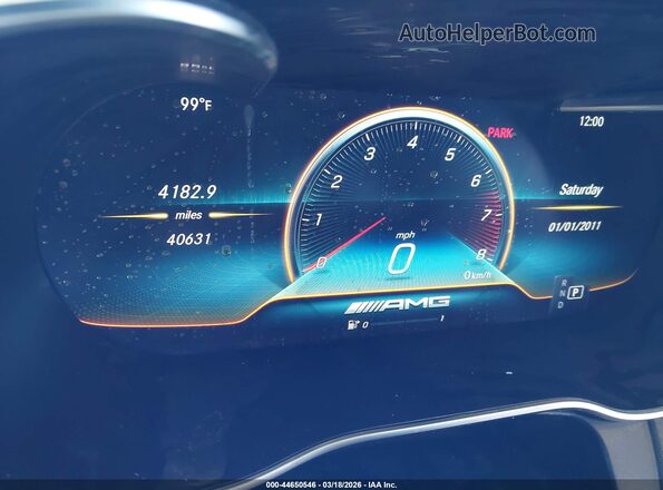 W1KWJ6EB3MG104313 2021 MERCEDES-BENZ AMG C 43 Серый Вид задних сидений