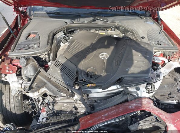 W1KZF5KB5PB184048 2023 MERCEDES-BENZ E-CLASS Red Widok z tyłu