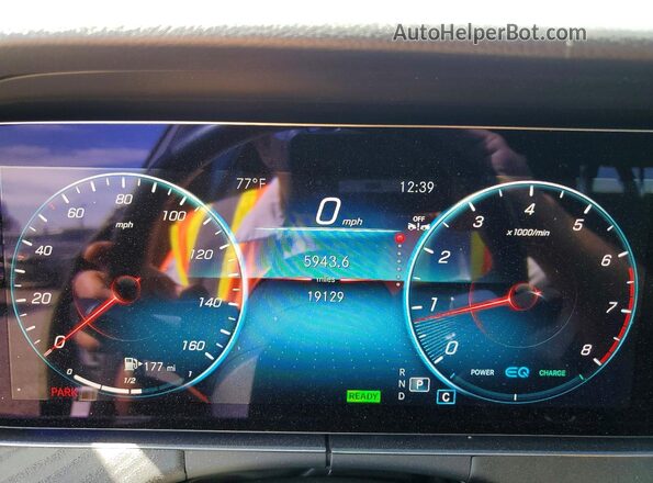 W1KZF5KB8NB038174 2022 MERCEDES-BENZ E Угольный Вид щитка приборов