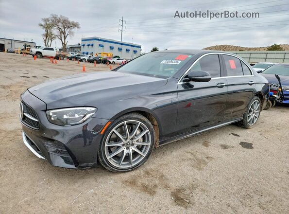 W1KZF5KBXMA934657 2021 MERCEDES-BENZ E Черный Передняя левая четверть
