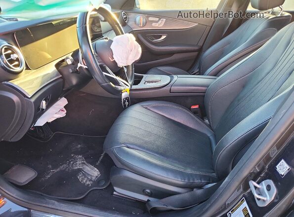 W1KZF8DB0MA905652 2021 MERCEDES-BENZ E Black Вид салону спереду